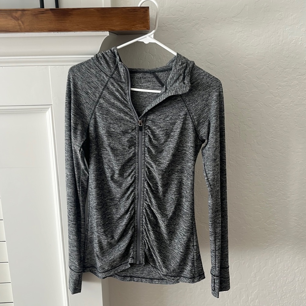 Athleta running jacket, XS, color gray